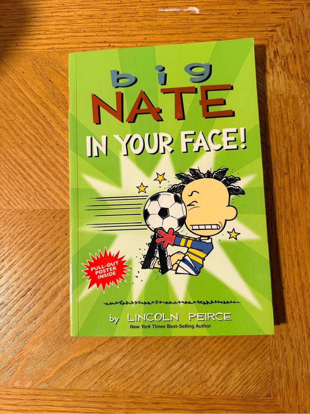 Big Nate - In your Face! by lincoln Peirce graphic novel softcover